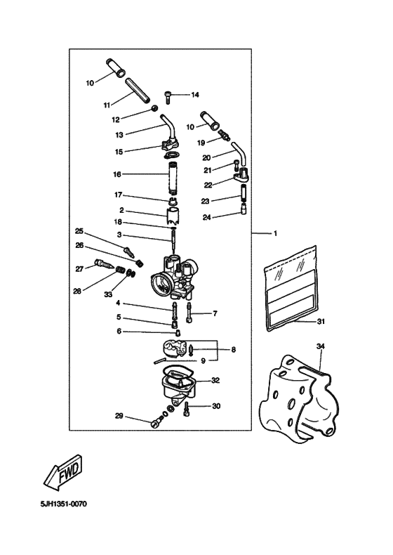 Carburetor assy