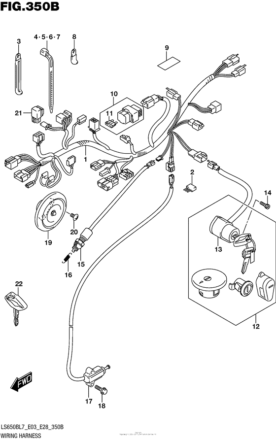 Wiring Harness (Ls650Bl7 E28)