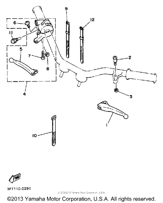 Handle switch - lever