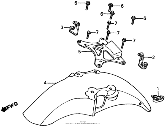  Переднее крыло