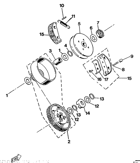 ME50 Сцепление