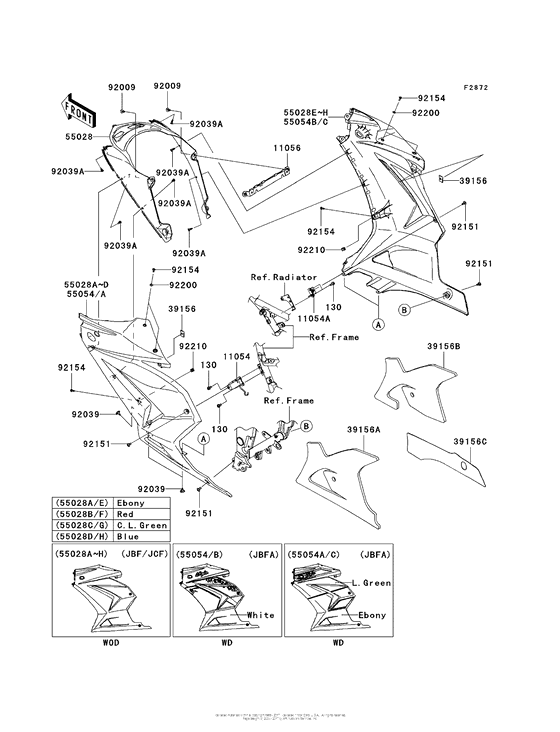 Cowling Lowers (Jbf-Jcf)