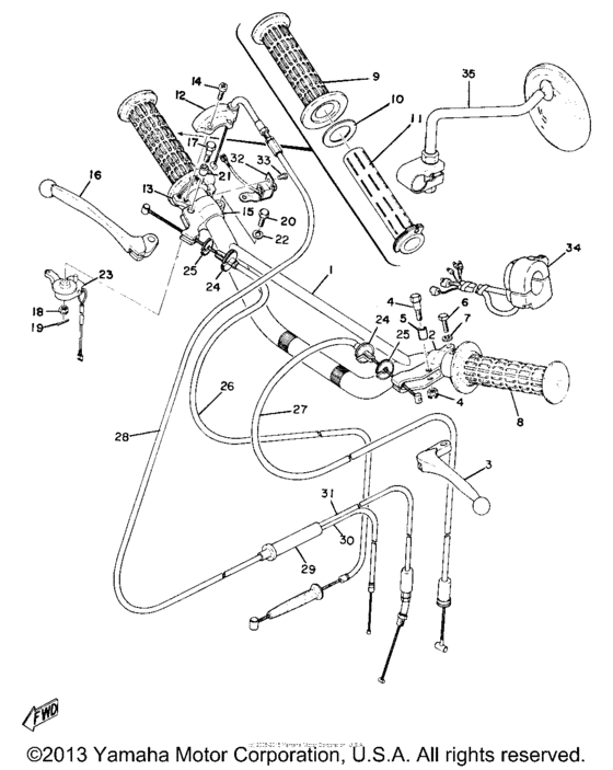 Handle & wire
