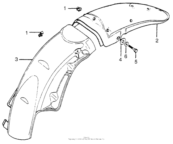XL175 Задний бампер