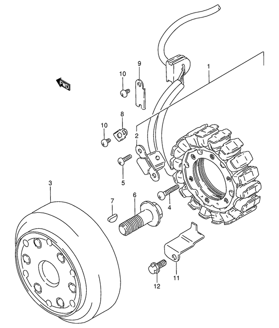 VS800 Зажигание