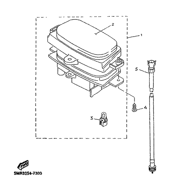 YN50R Panel de cuenta kms. y testigo