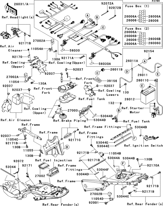 Chassis electrical equipment(1/2)