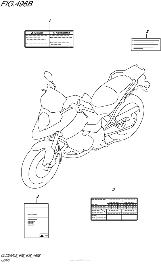 Label (Dl1000Al5 E28)