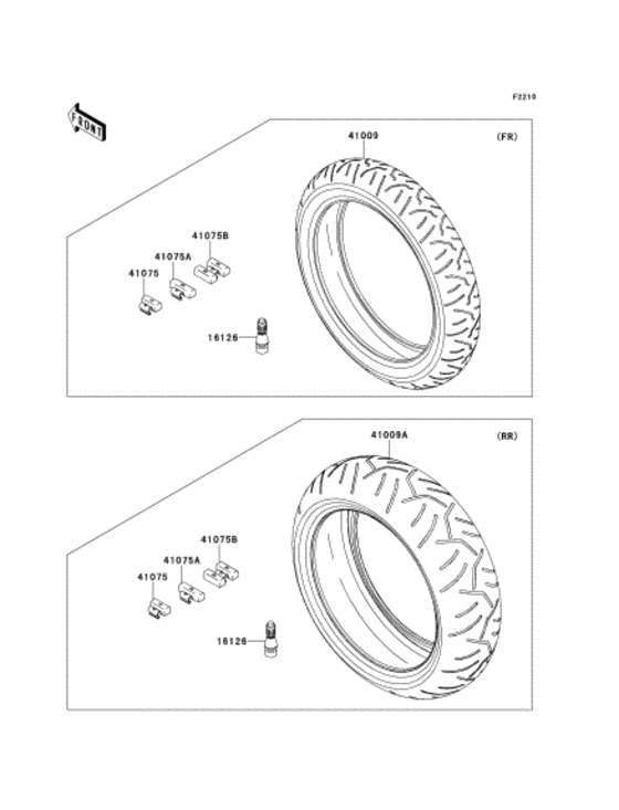 ZX1400 Покрышки