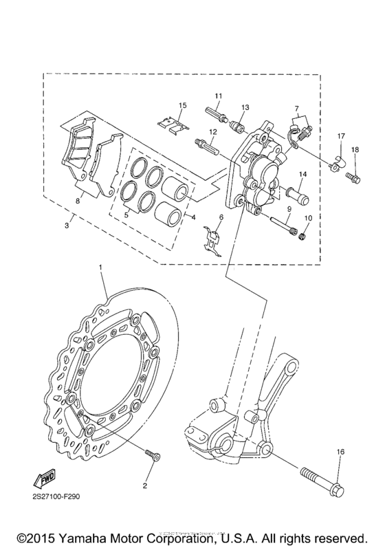  Передний суппорт