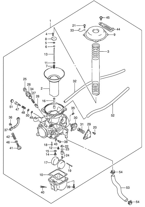 Carburetor assy