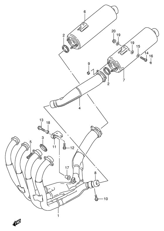 Muffler comp