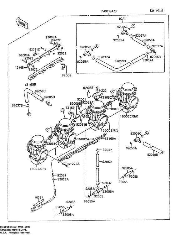Carburetor assy
