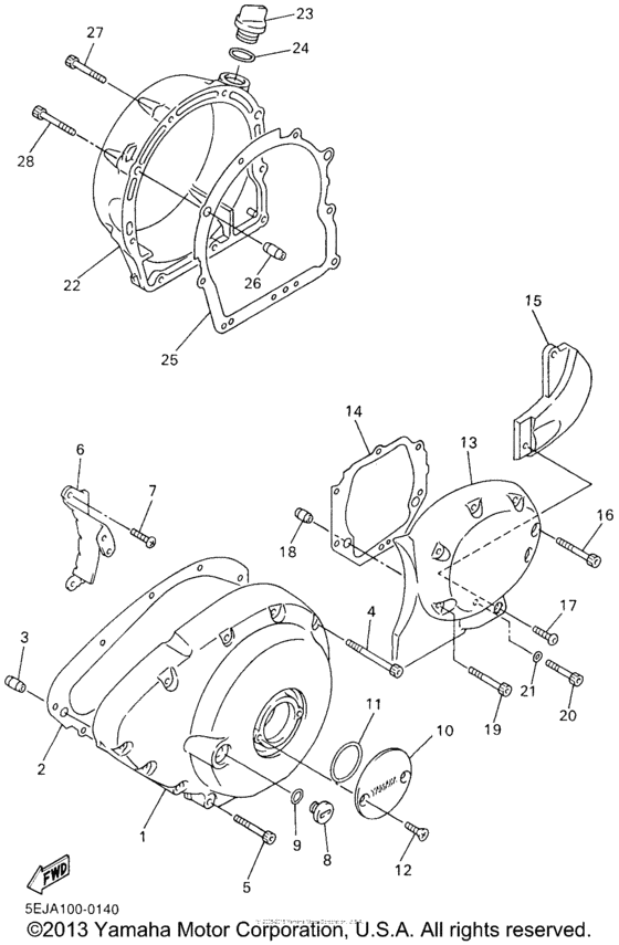 XVZ13LTN Боковые крышки