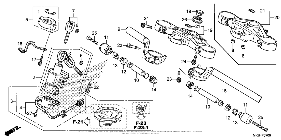 Handlebar + Top Bridge