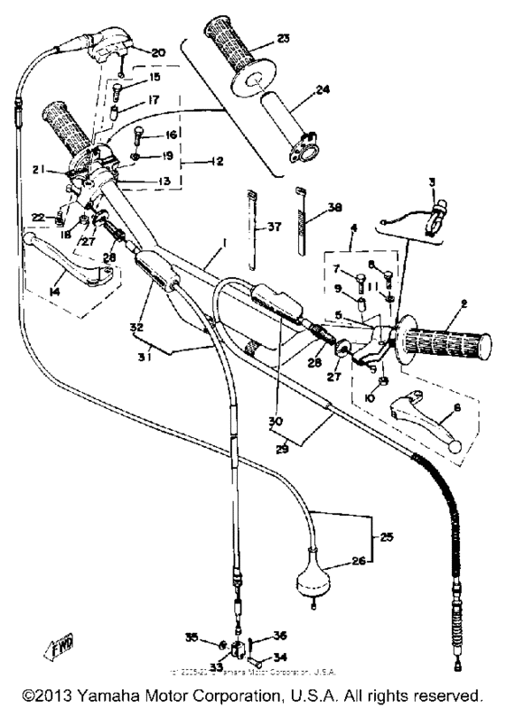 Handle wire