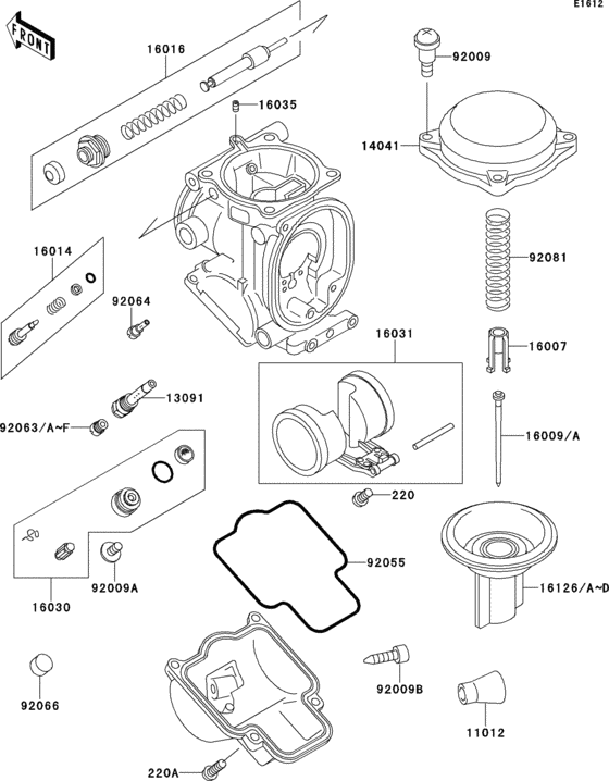 Carburetor parts(1/2)