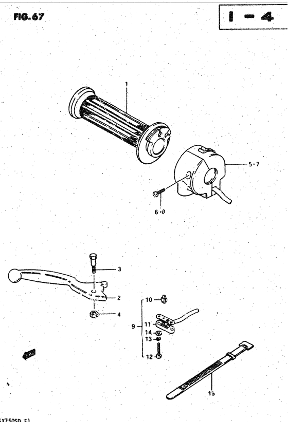 Right handle switch