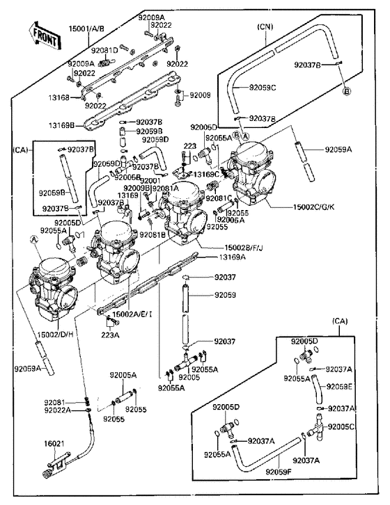 Carburetor assy