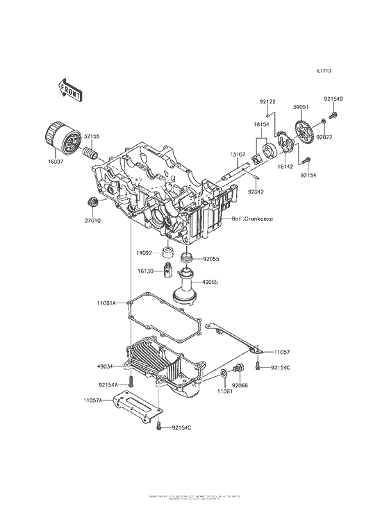  Масляный насос