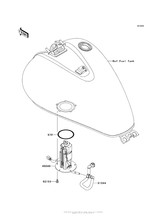 VN900 Топливный насос
