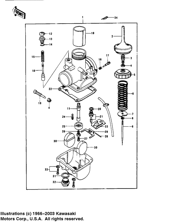 Carburetor assy