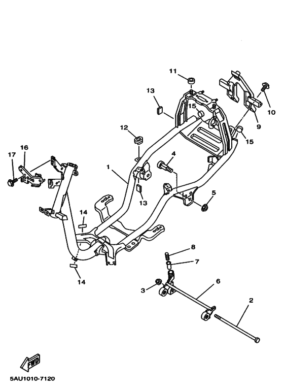 YJ50R Frame comp