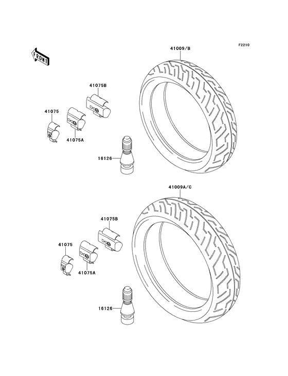 ZX1100 Покрышки