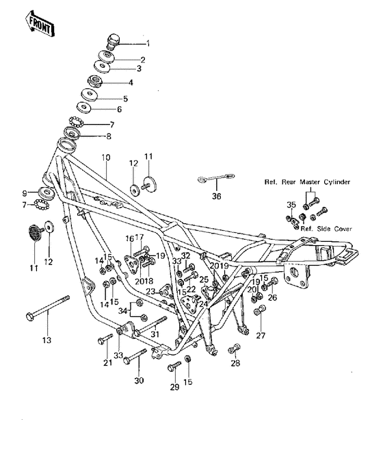 Frame/frame fittings