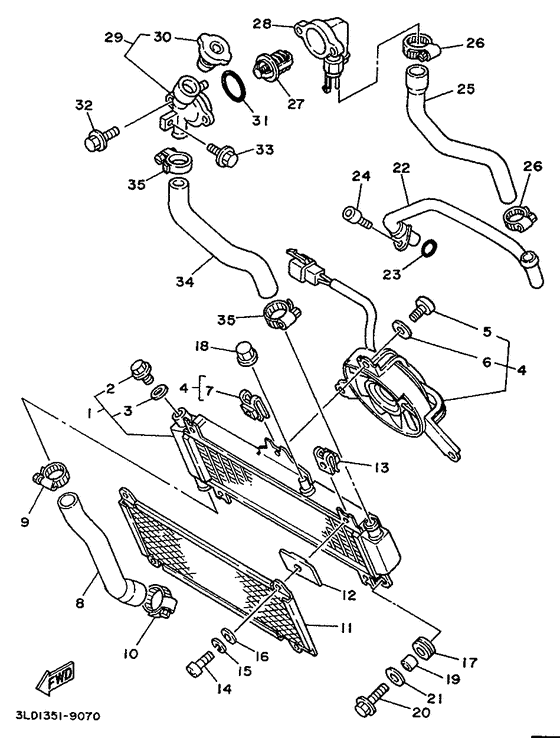 Radiator. hose