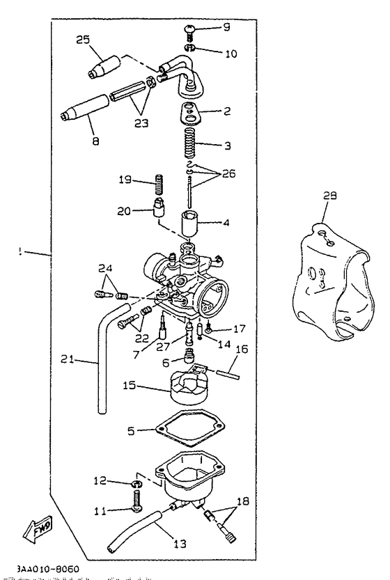 CW50 Карбюратор