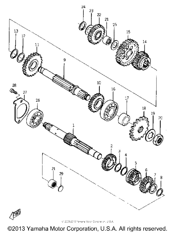 Transmission gear