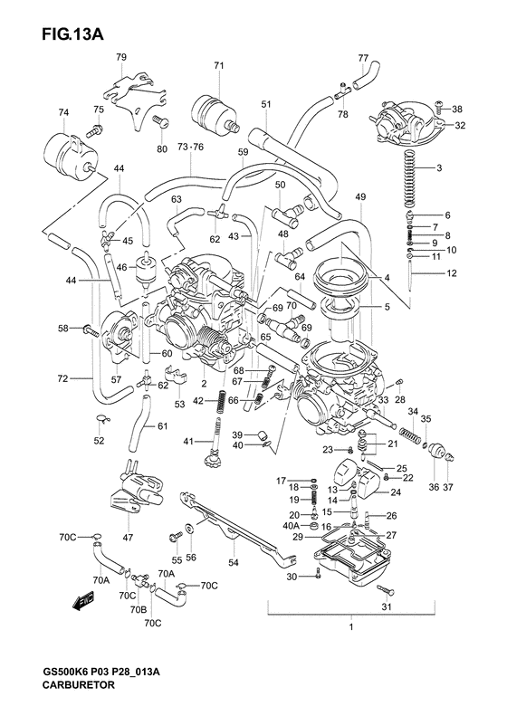 Carburetor assy
