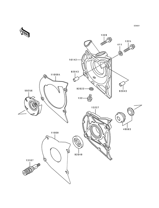  Водяная помпа