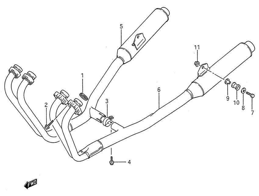 Muffler comp