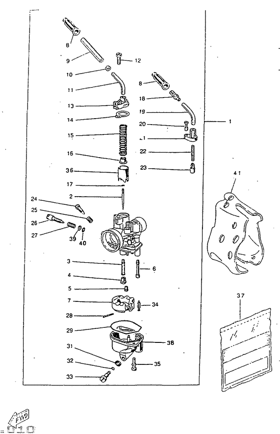 CW50RSX Карбюратор