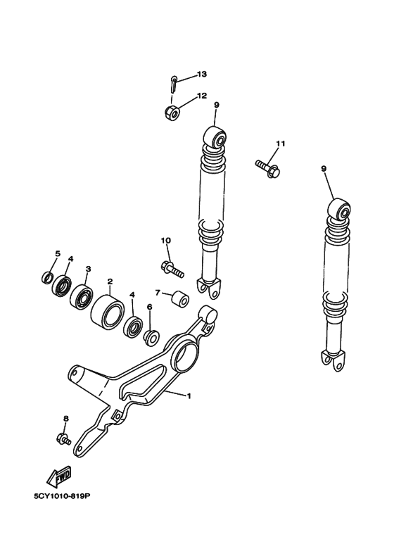 XC125T ﾘﾔｱｰﾑ 1