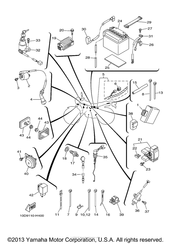 TW200Z Электрика
