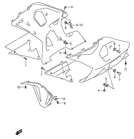 Installation parts