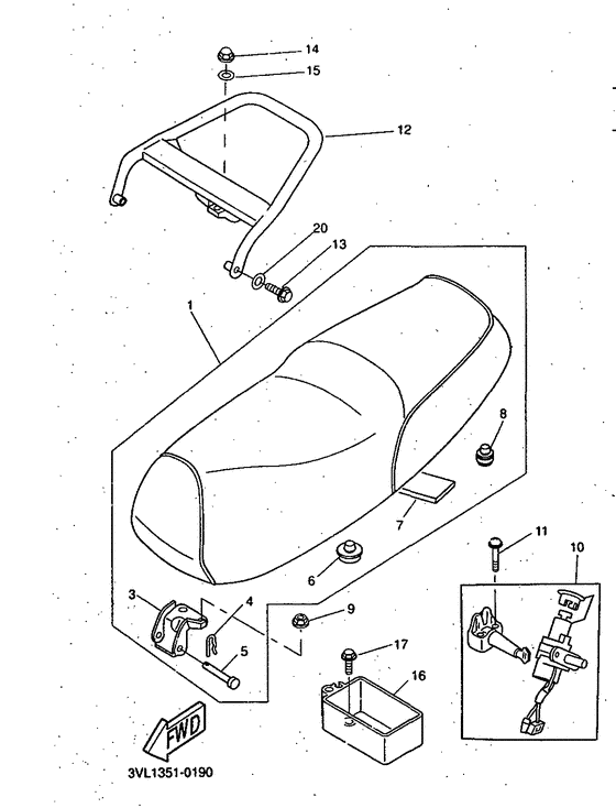 Seat. carrier