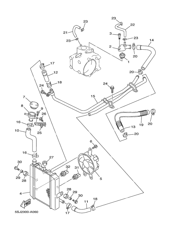 Radiator. hose