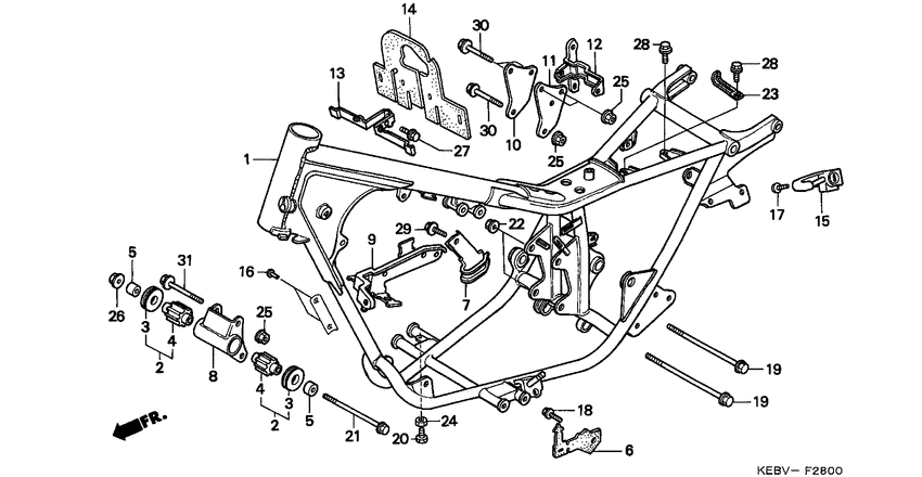 Frame body