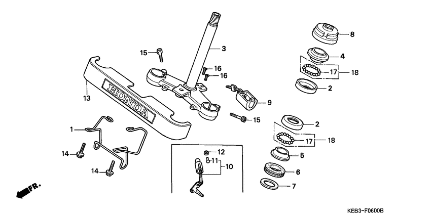 CA125 Траверса нижняя