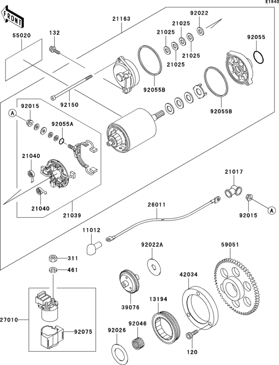 VN800 Стартер