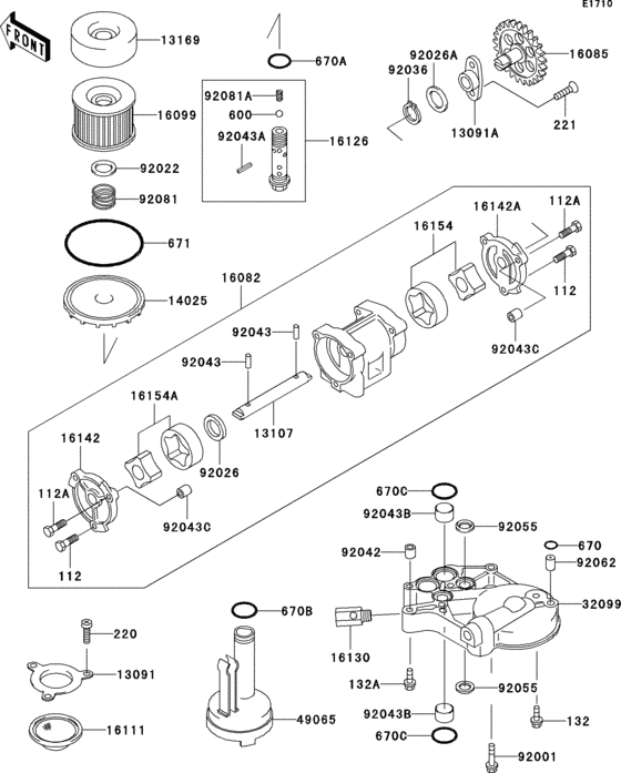 Oil pump/oil filter(1/2)