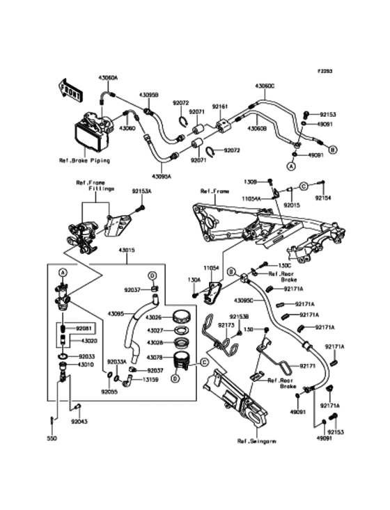 Rear Master Cylinder(1/2)