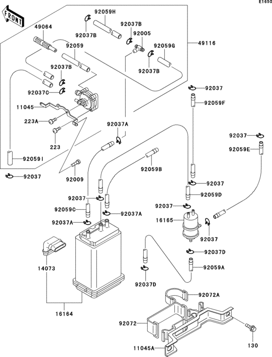 ZG1200 Fuel evaporative system(1 / 2)