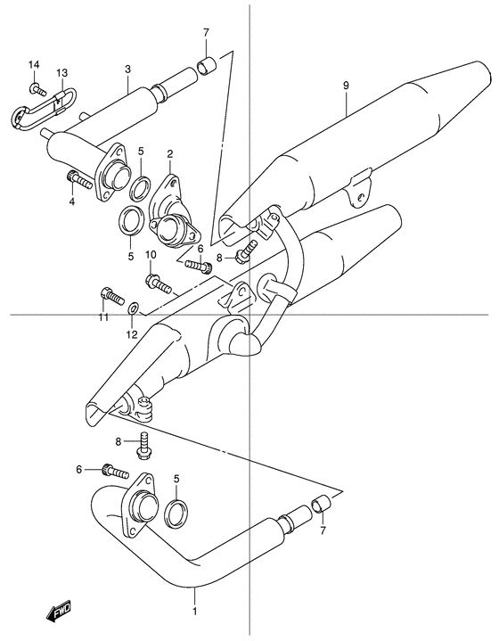 Muffler comp
