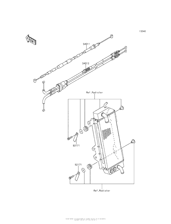  Тросы управления