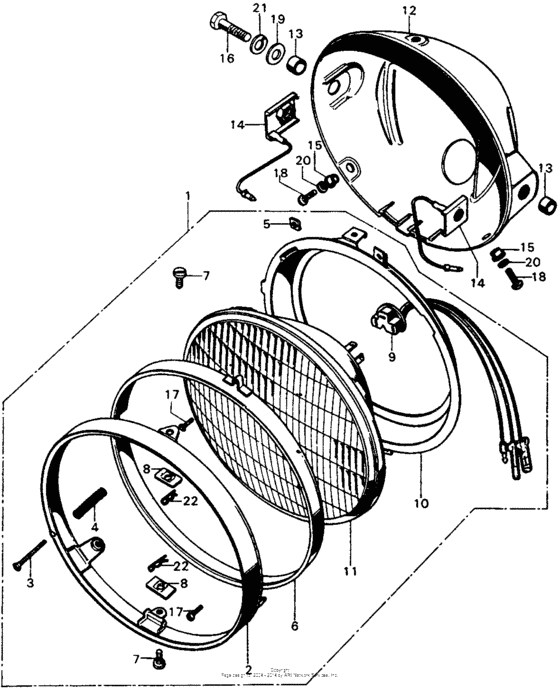 Headlight k5-k7